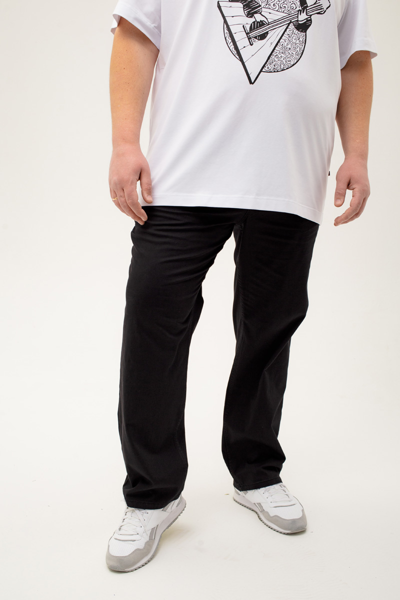 Мужские джинсы с круговой резинкой большого размера, арт 9150/2