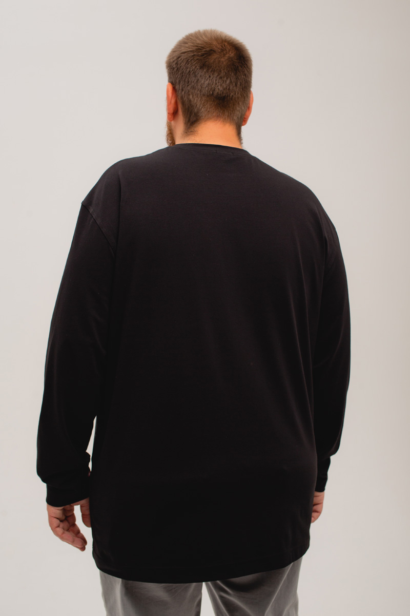 Лонгслив мужской мужская борльшого размера, арт 40140/1/62