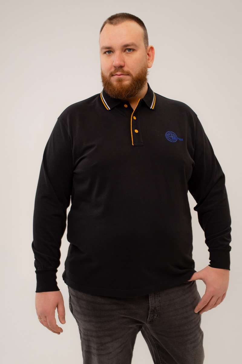 Мужская футболка-поло maxfort большого размера, арт 38857999