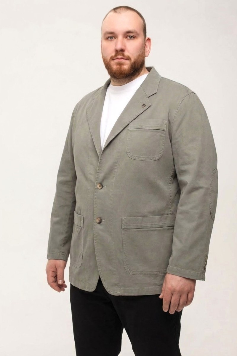Мужской пиджак большого размера, арт 21116/40