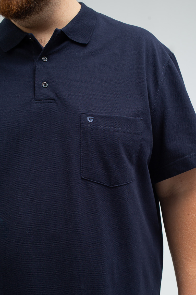 Мужская футболка-поло большого размера, арт 50130/4