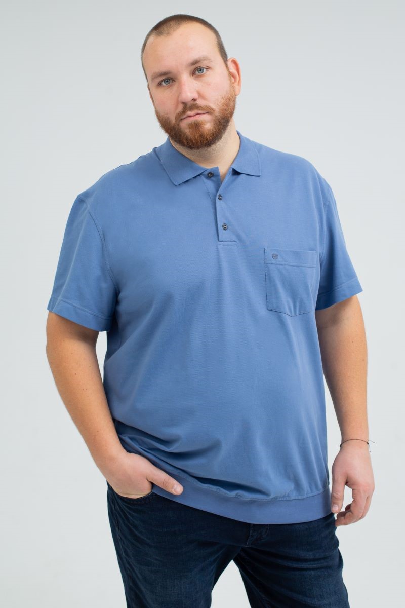 Мужская футболка-поло большого размера, арт  50220/27