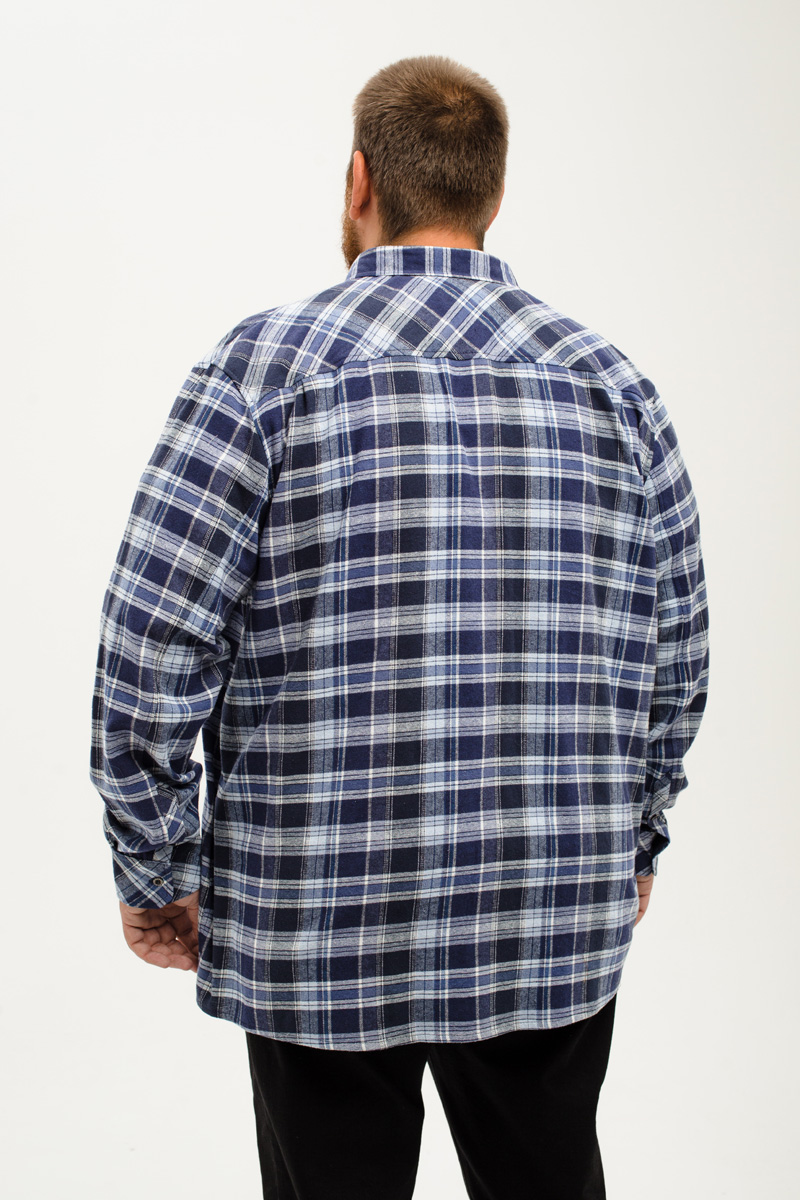 Рубашка мужская большого размера, арт 20229/2