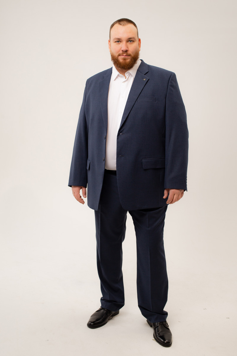 Мужской Костюм классический большого размера, арт 2861/5