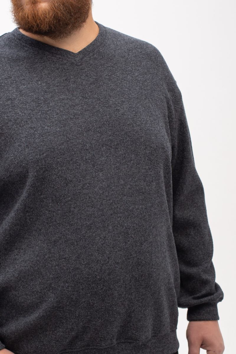 Джемпер мужской мужской большого размера, арт 40349/20