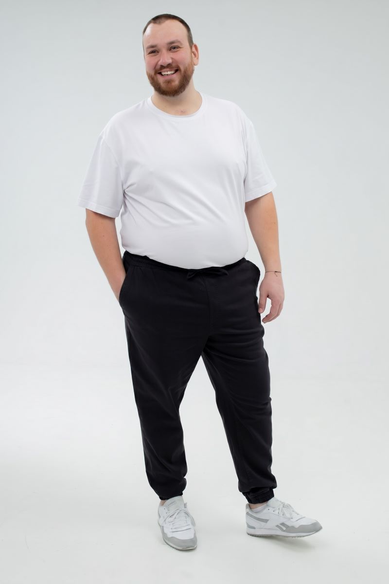 Мужские джинсы джоггеры большого размера, арт 26215/1