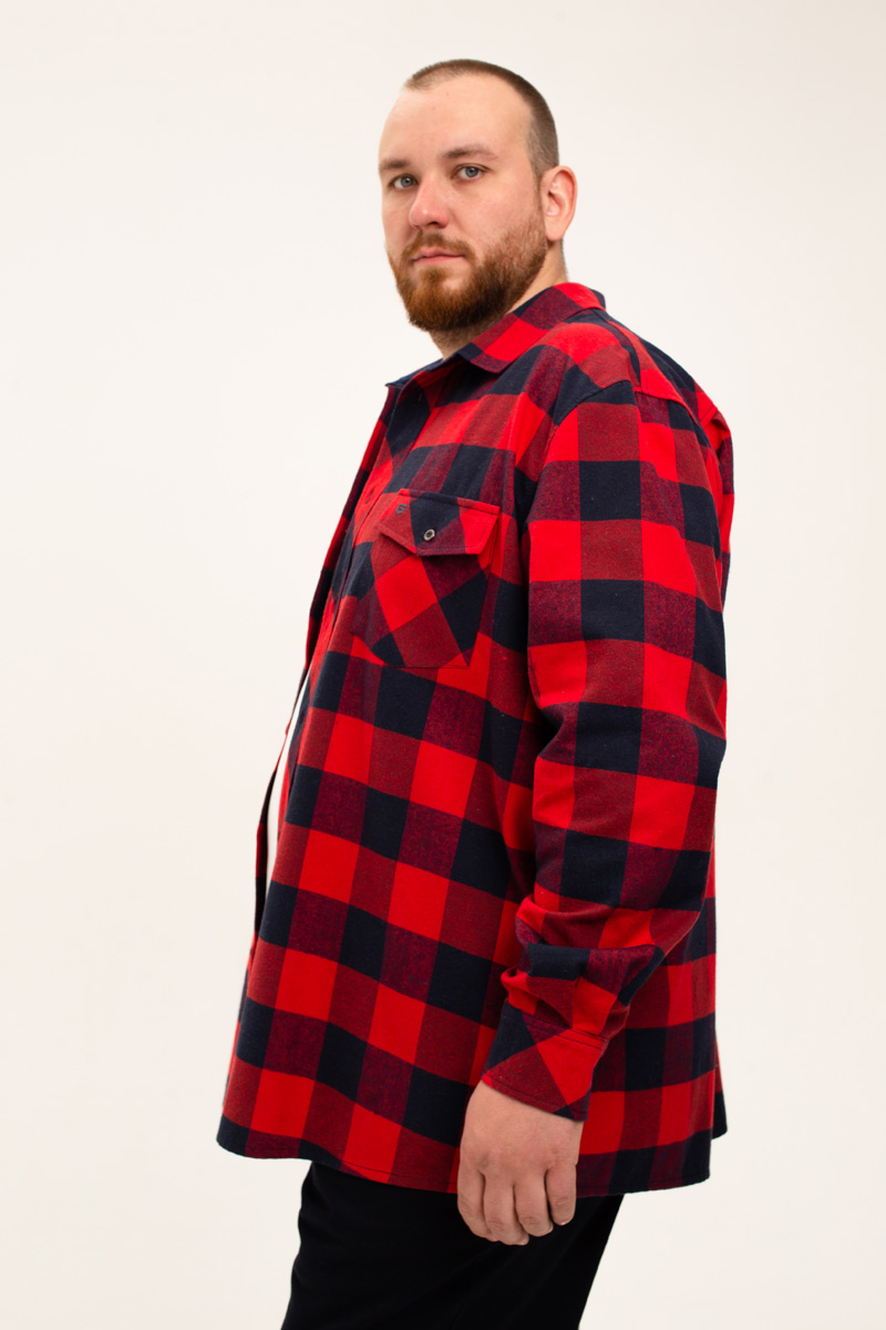 Рубашка мужская большого размера, арт 20229/1