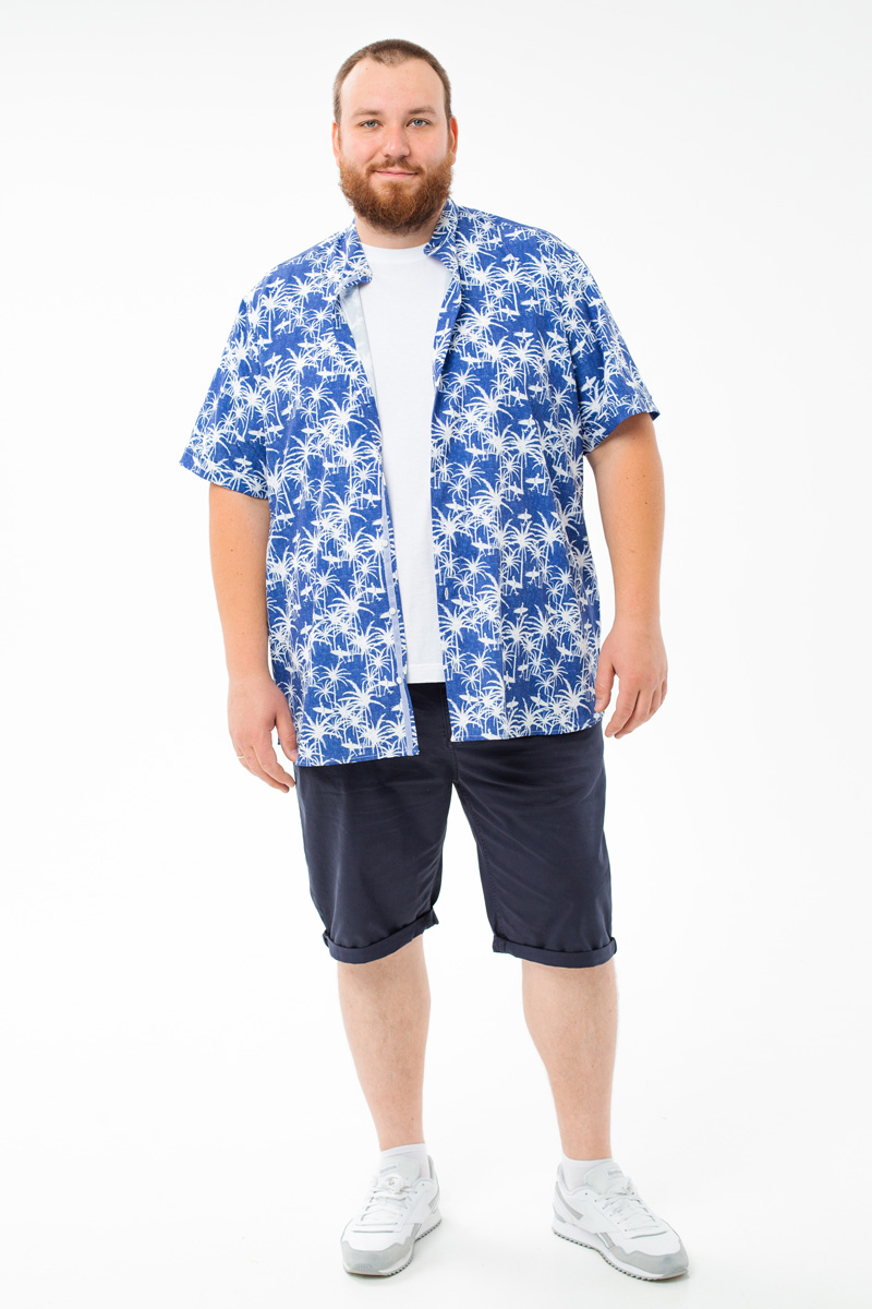 Рубашка MAXFORT мужская большого размера, арт Palermo 100