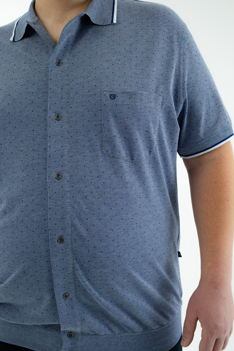 Рубашка мужская большого размера, арт 20225