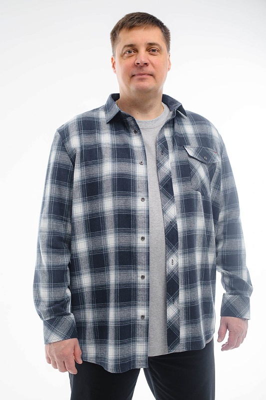 Рубашка  мужская большого размера, арт 20207/2