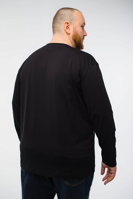 Лонгслив мужской мужская борльшого размера, арт 40140/1