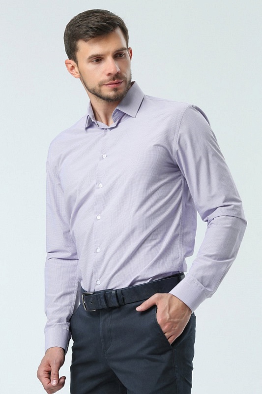 Мужская сорочка мужская большого размера, арт 2357Б-03