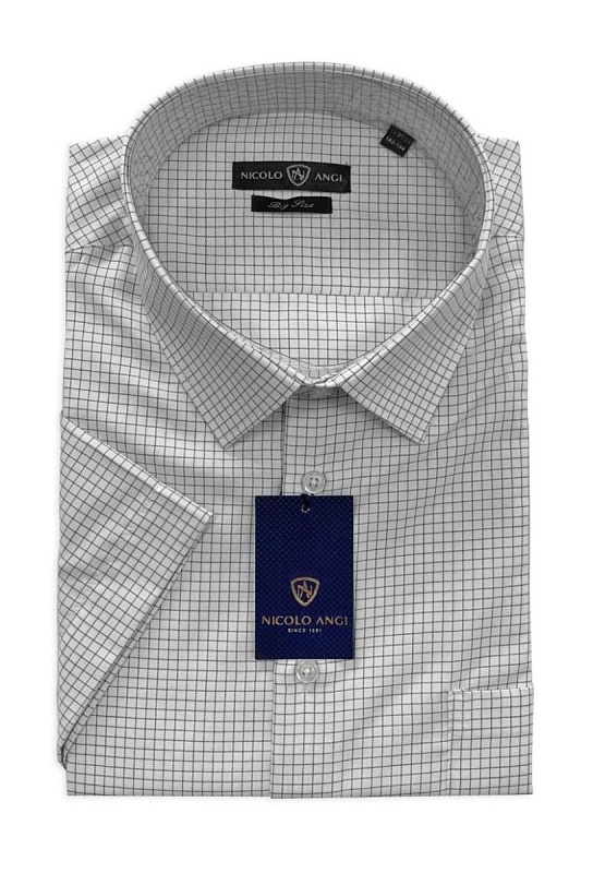 Мужская сорочка мужская большого размера, арт 2301Б-01