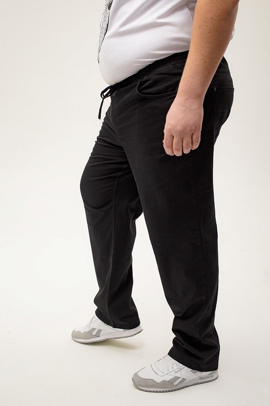 Мужские джинсы с круговой резинкой большого размера, арт 9150/2