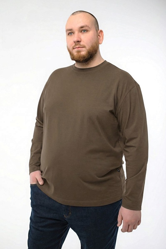 Лонгслив мужской мужская борльшого размера, арт 40140/16