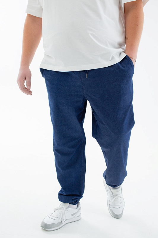 Мужские джинсы джоггеры большого размера, арт 9180/4 