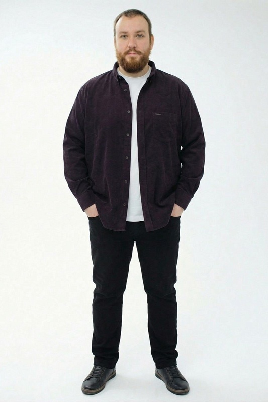 Рубашка мужская большого размера, арт 20231/6