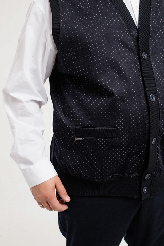 Жилет мужской мужской большого размера, арт 2229/1 