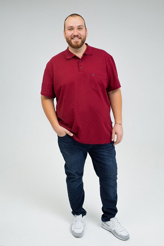 Мужская футболка-поло большого размера, арт 50130/6