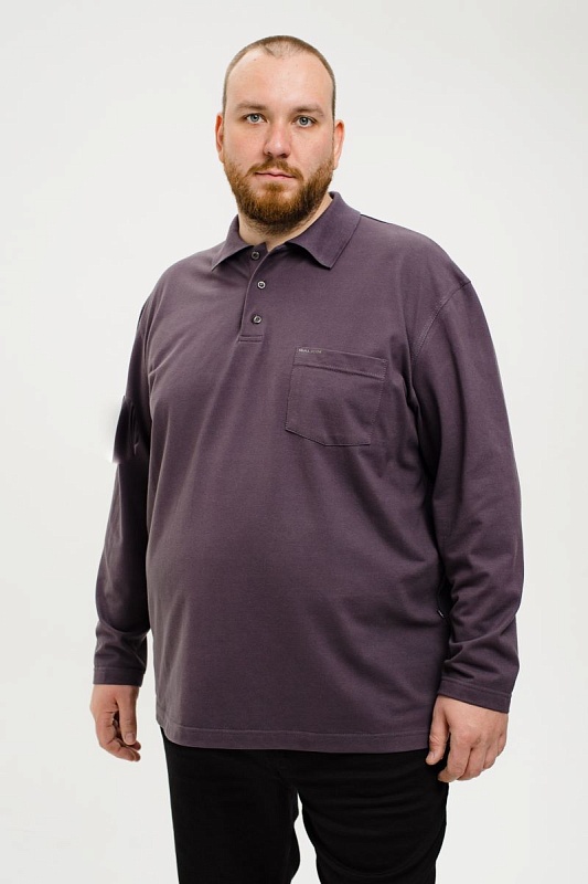 Мужская футболка-поло большого размера, арт  50230/2