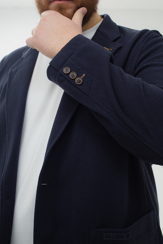 Мужской пиджак  большого размера, арт 21134/6