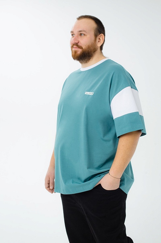 Футболка мужская больших размеров, арт 40431/7 