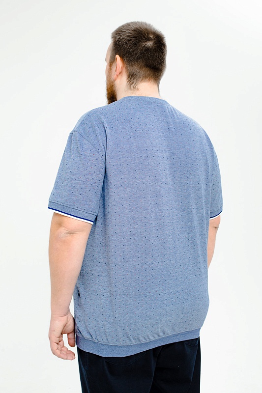 Футболка мужская мужская больших размеров, арт 40404 