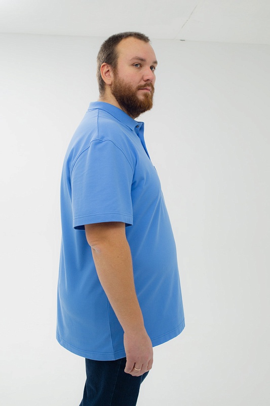 Мужская футболка-поло большого размера, арт 50130/5