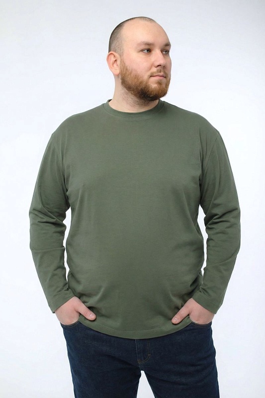 Лонгслив мужской мужская борльшого размера, арт 40140/43