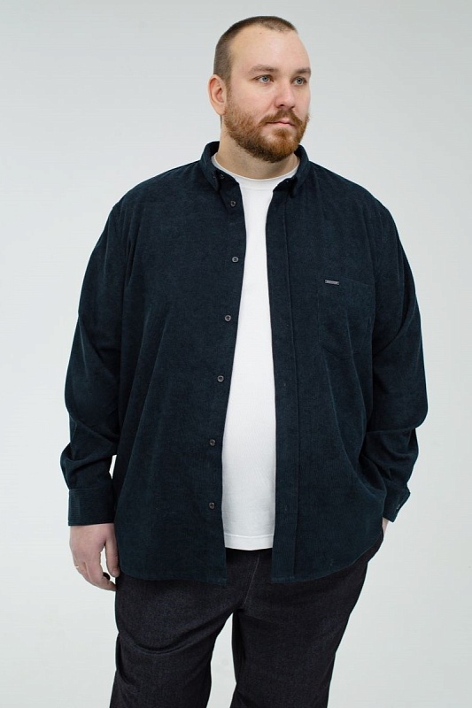 Рубашка мужская большого размера, арт 20231/63