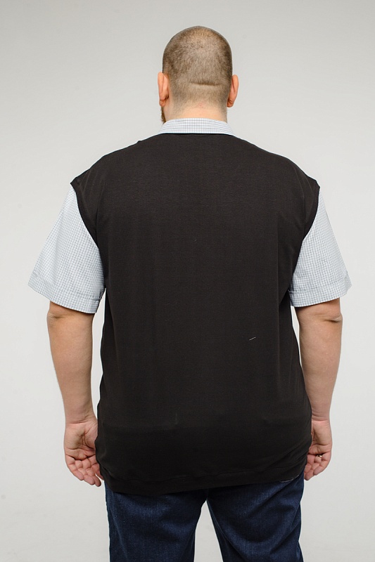 Мужская футболка-поло большого размера, арт 50193