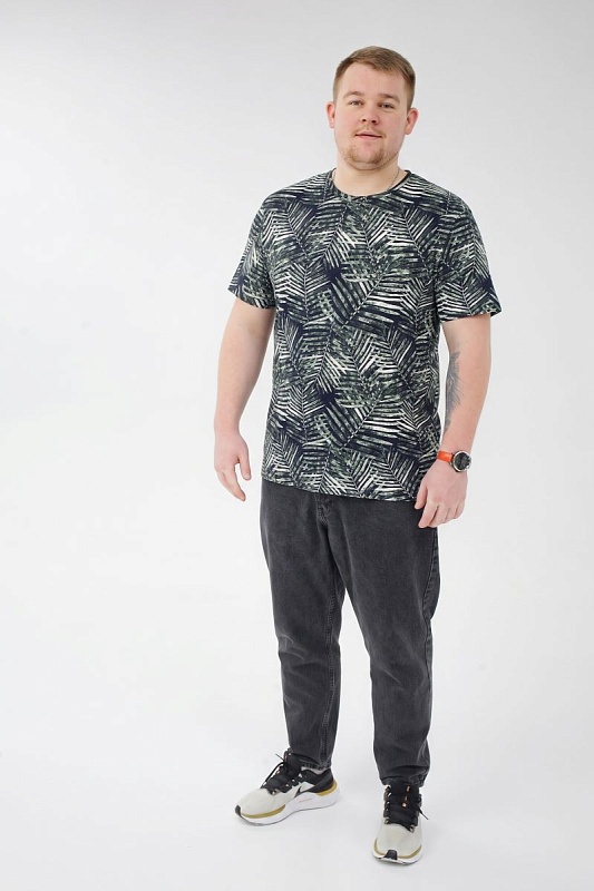 Футболка мужская мужская больших размеров, арт 0100/2 
