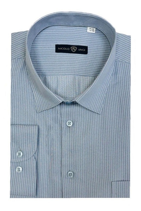 Мужская сорочка мужская большого размера, арт 25-63-Б-05