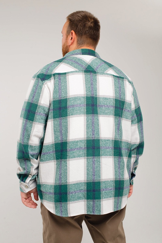 Рубашка  мужская большого размера, арт 20222