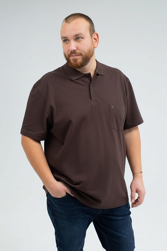 Мужская футболка-поло большого размера, арт 50130/18
