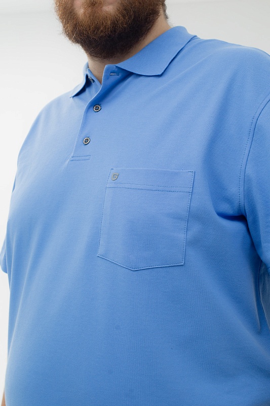 Мужская футболка-поло большого размера, арт 50130/5