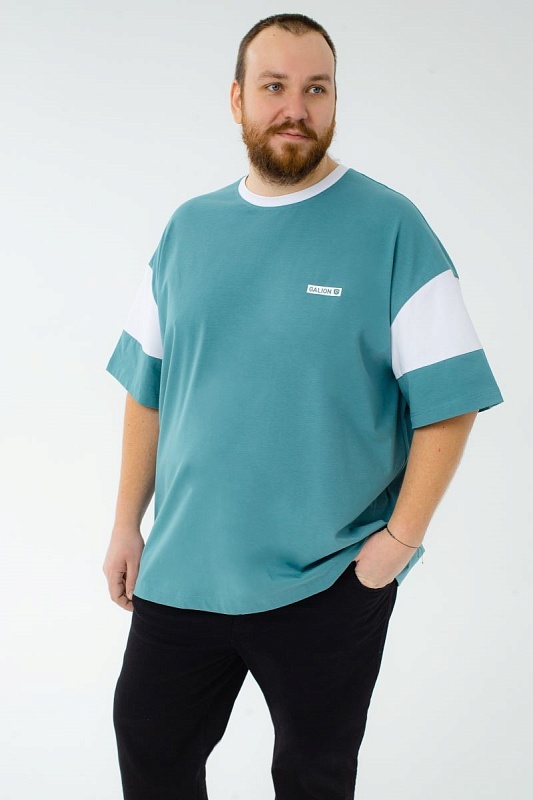 Футболка мужская больших размеров, арт 40431/7 
