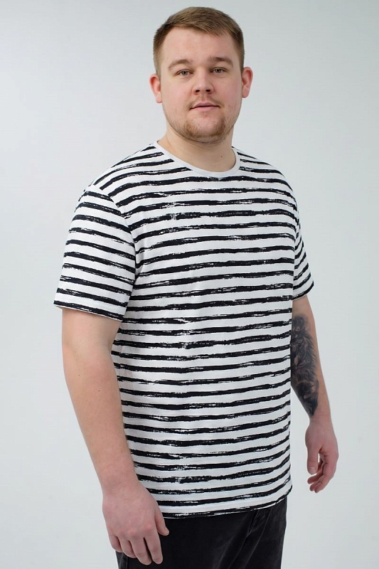 Футболка мужская мужская больших размеров, арт 0100/1 