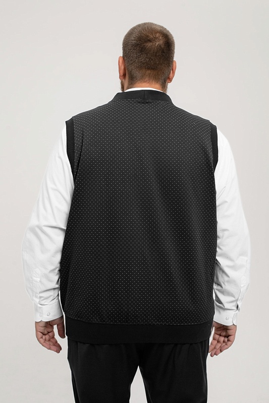 Жилет мужской мужской большого размера, арт 2229