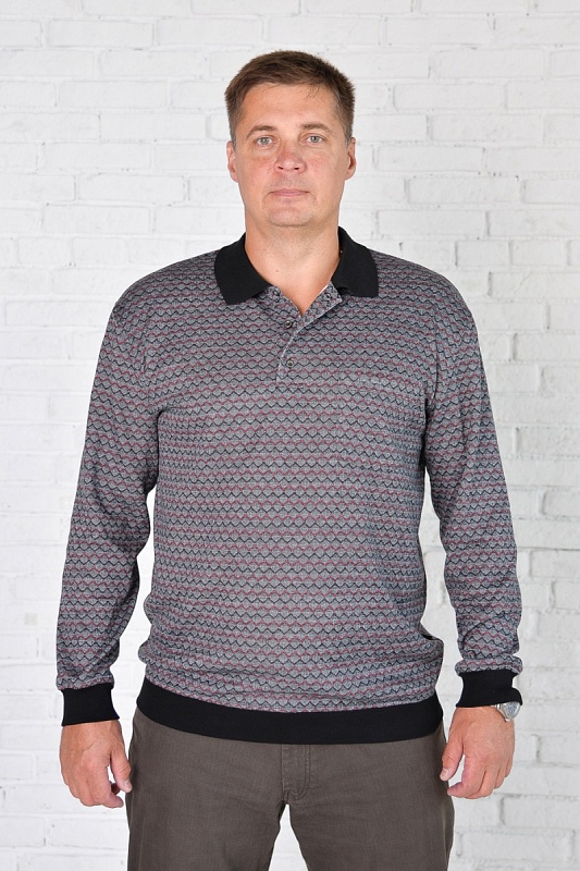 Мужская футболка-поло большого размера, арт 50243/2 