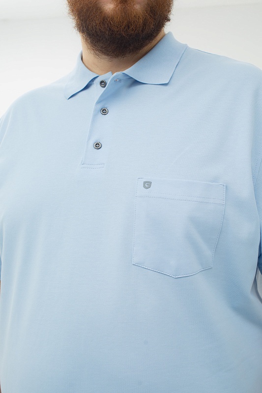 Мужская футболка-поло большого размера, арт 50130/8