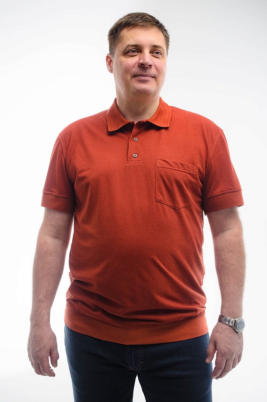 Мужская футболка-поло большого размера, арт 50299/10