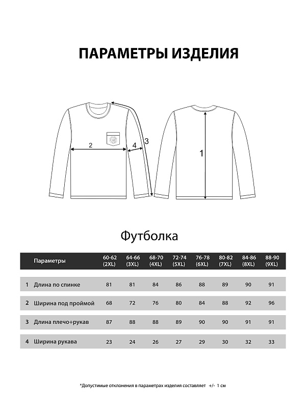 Лонгслив мужской