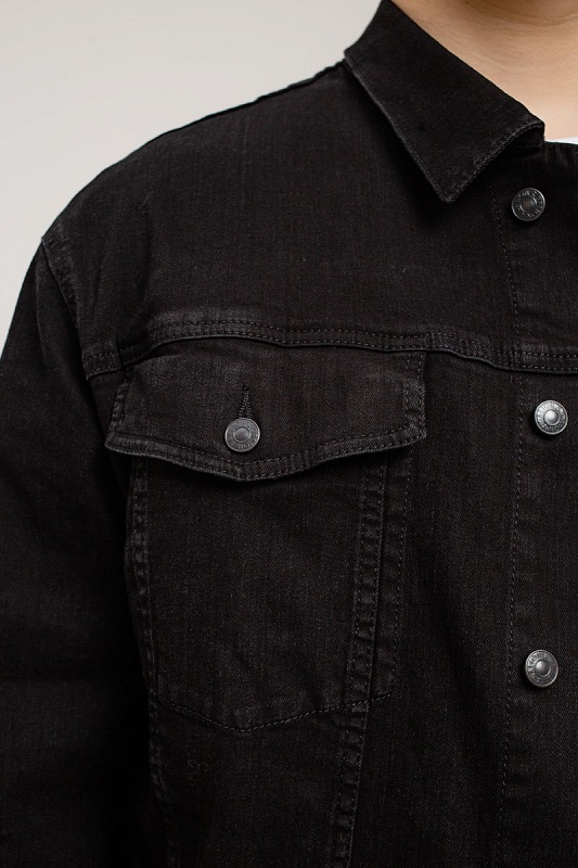 Мужская джинсовая куртка большого размера, арт 25190/2