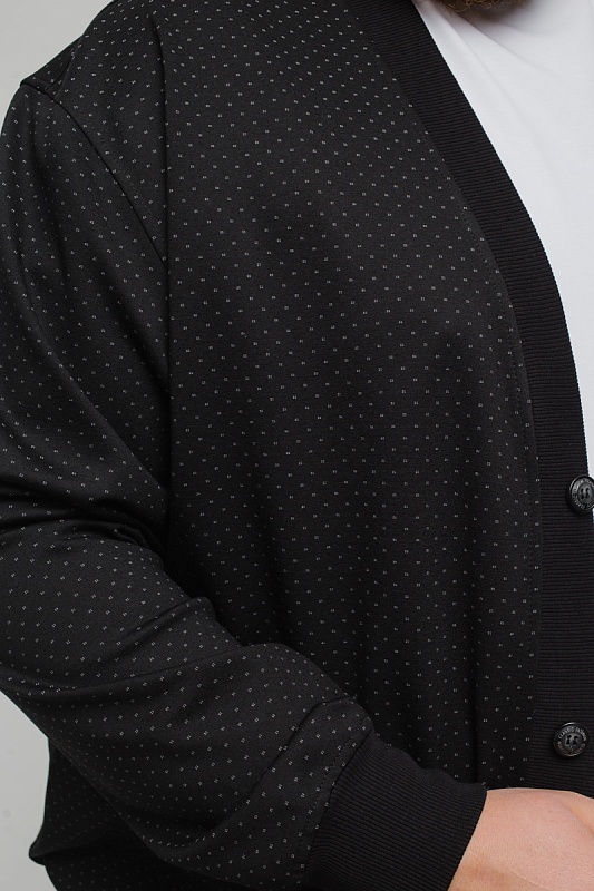 Кардиган мужской мужской большого размера, арт 60229