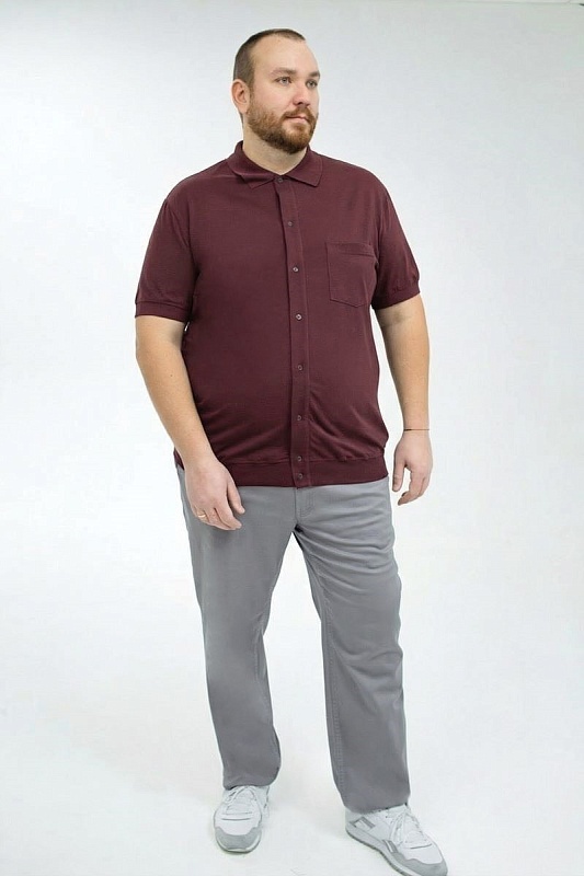 Рубашка мужская большого размера, арт 20202/6