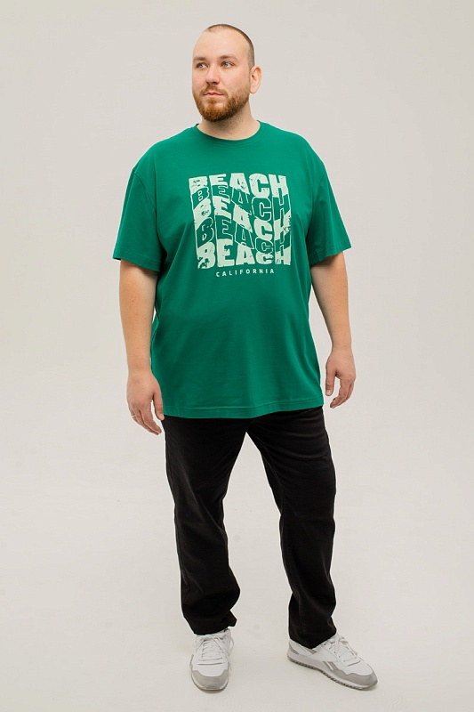 Футболка мужская мужская больших размеров, арт 4080/30/45 