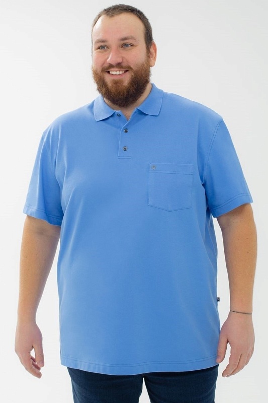 Мужская футболка-поло большого размера, арт 50130/5