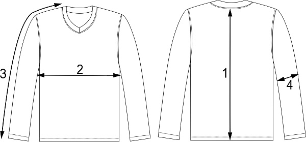 Лонгслив мужской мужская борльшого размера, арт 40141/2