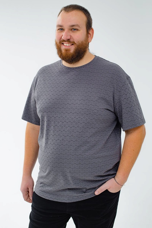 Футболка мужская мужская больших размеров, арт 40392/3 